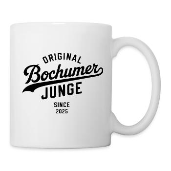 Echter Bochumer Hoodie Bochum Shirt Strampler - Tasse - Weiß - Rechts