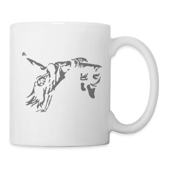 Fille hip-hop - Mug blanc - blanc - Droite