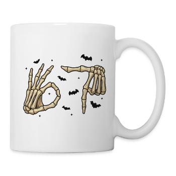 Skeleton Hands - Mug - white - Right