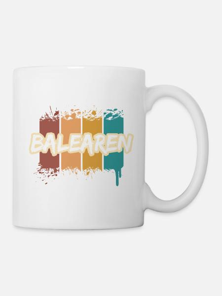 Geschenk für Balearen - Tasse - Weiß