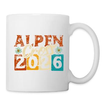Crossing the Alps 2026 - Alpine Cross - Hiking - Mug - white - Right