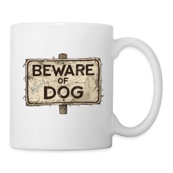 Böser Hund - Tasse - Weiß - Rechts