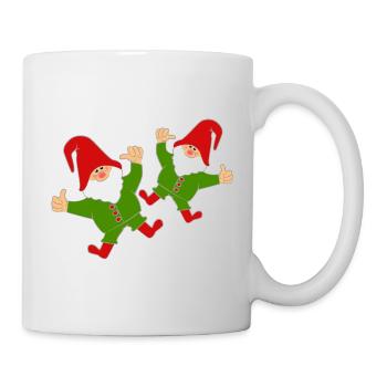 Funny gnomes - Mug - white - Right