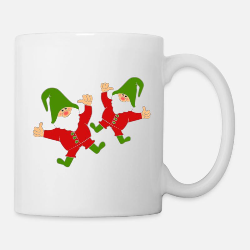 Wichtel - Tasse - Weiß