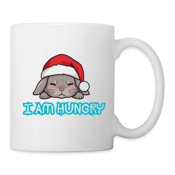 Weihnachten Gourmet Hase - Tasse - Weiß - Rechts