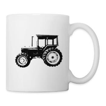 Traktor - Tasse - Weiß - Rechts
