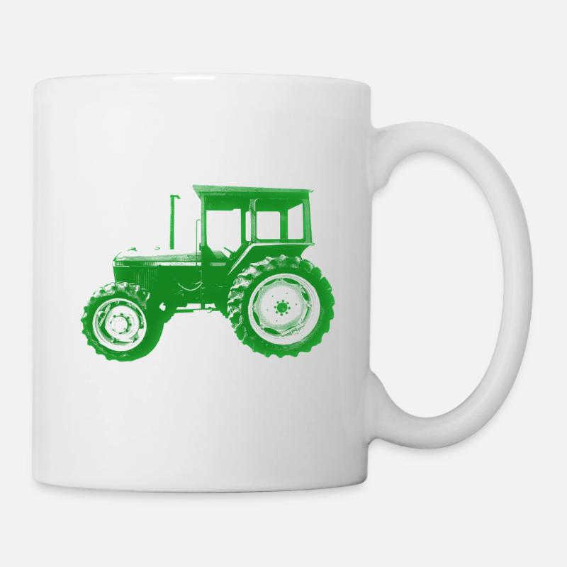 Trecker - Tasse - Weiß