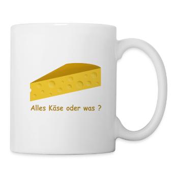 Fromage - Mug blanc - blanc - Droite