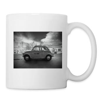 Vintage New York Taxi - Mug blanc - blanc - Droite