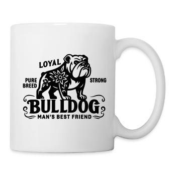 Bulldog Bully Dog Dog Pet old english - Mug - white - Right