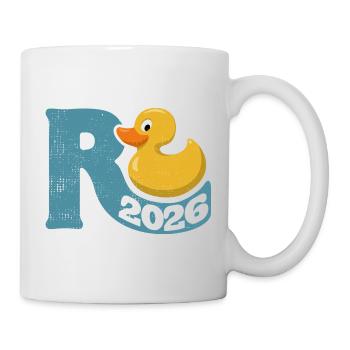 Gummy Duck Pension 2026 - Retraite - Pension - Mug blanc - blanc - Droite