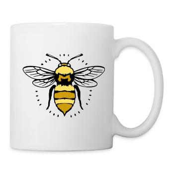 Bees T-shirt Beekeeper Gift - Mug - white - Right