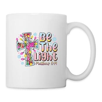 Be The Light Cross Prism - Mug blanc - blanc - Droite