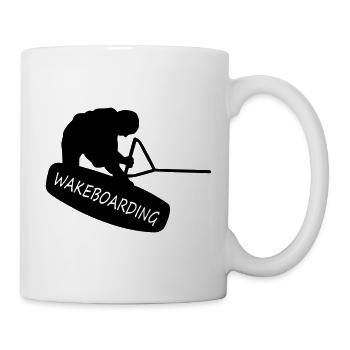 Wakeboarding - Tasse - Weiß - Rechts
