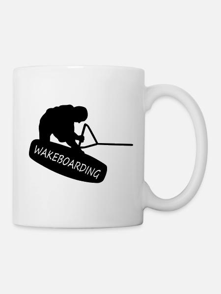 Wakeboarding - Tasse - Weiß