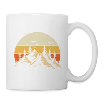 Hiking Hiker Mountaineer Gift - Mug - white - Right