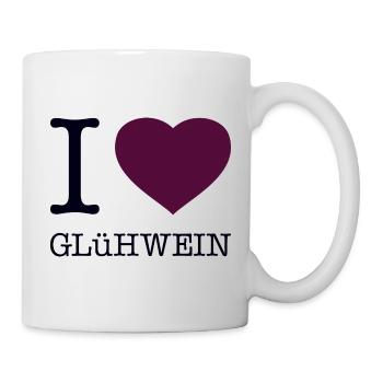 I love mulled wine - Mug - white - Right