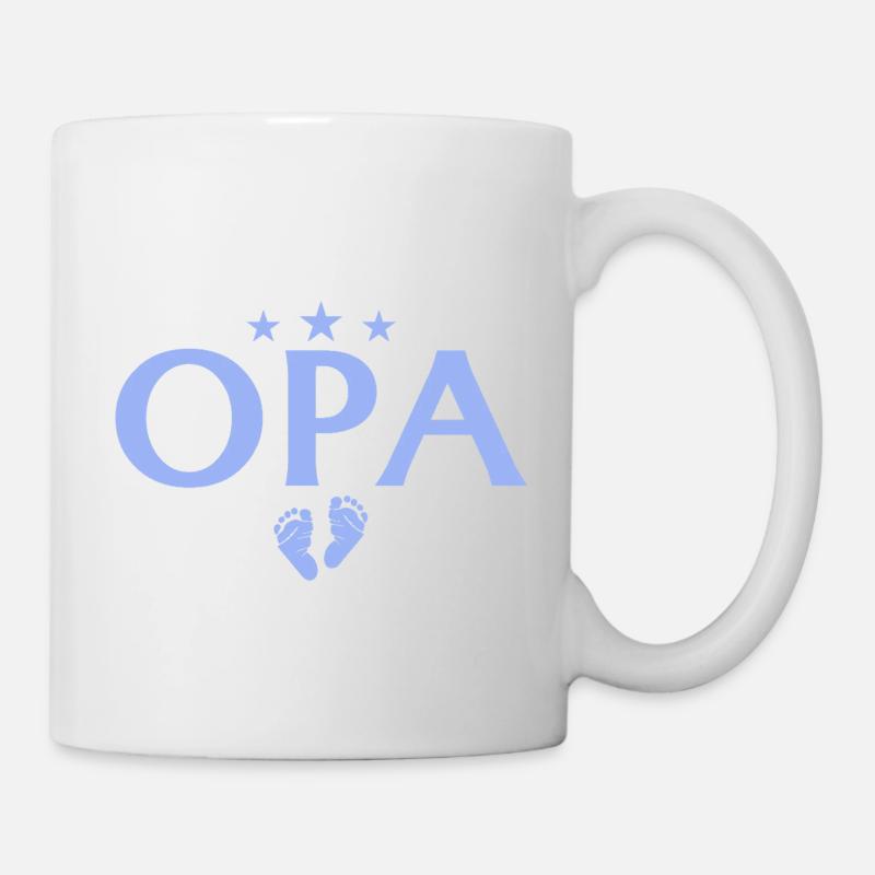Großvater 2026 Befördert zur Opa - Tasse - Weiß