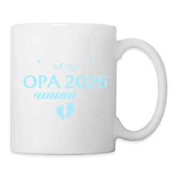 Je vais annoncer la grossesse de grand-père en 2026 - Mug blanc - blanc - Droite