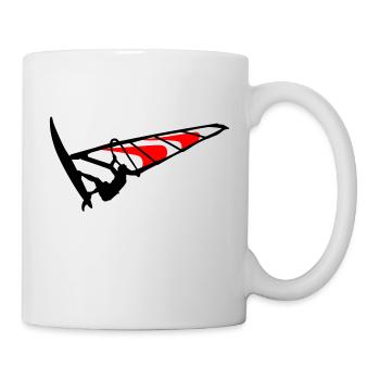 Windsurfing - Tasse - Weiß - Rechts