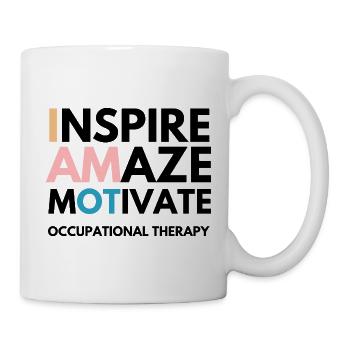 Ergotherapie-Geschenk für Therapeuten in der Ergotherapie - Tasse - Weiß - Rechts