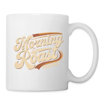 Morning Roast – Fresh Daily Coffee - Tasse - Weiß - Rechts