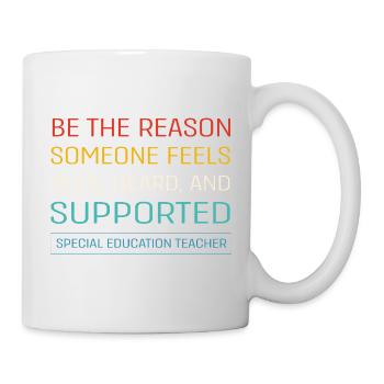 Pédagogue en éducation spécialisée - Mug blanc - blanc - Droite