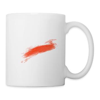 Brush stroke - Mug - white - Right