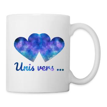 Unis vers... - Mug blanc - blanc - Droite