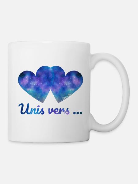 Unis vers... - Mug blanc - blanc