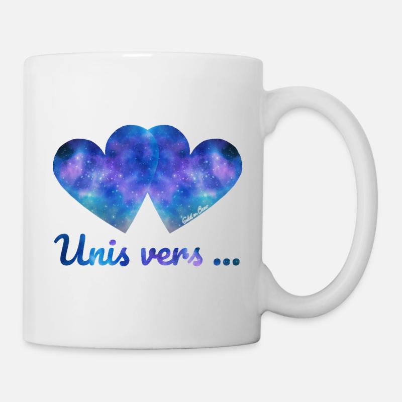 Unis vers... - Mug blanc - blanc