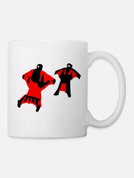 Wingsuit - Tasse - Weiß