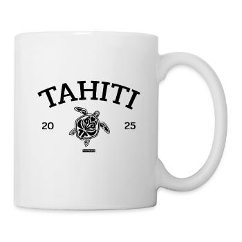 Tahiti - Tortue - Polynésie française - Schildkröte - Mug blanc - blanc - Droite