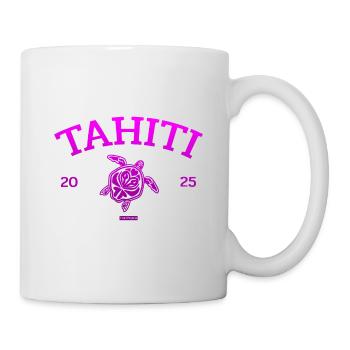 Tahiti - Tortue - Polynésie française - Schildkröte - Mug blanc - blanc - Droite