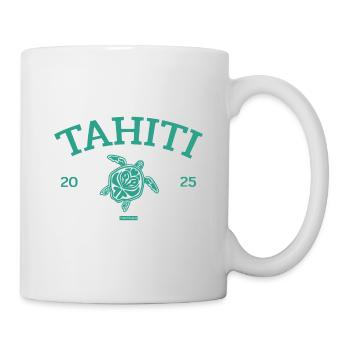 Tahiti - Tortue - Polynésie française - Schildkröte - Mug blanc - blanc - Droite
