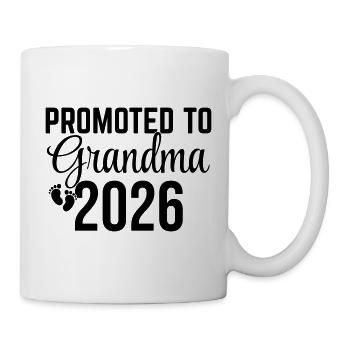 Promoted To Grandma 2026 - Mug - white - Right