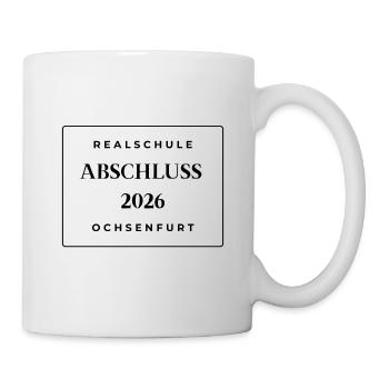 Abschluss 2026 - Tasse - Weiß - Rechts