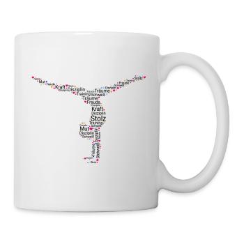 Gymnast Floor Gymnastics Artistic Gymnastics - Mug - white - Right