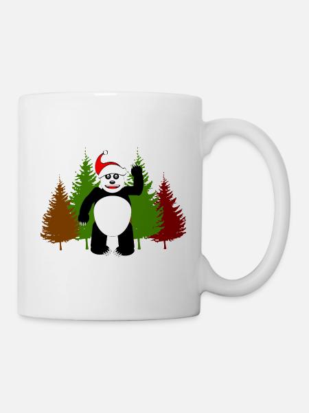 SANTA PANDA - Tasse - Weiß