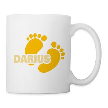Cadeau pour Darius - Mug blanc - blanc - Droite