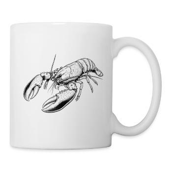 Hummer - Tasse - Weiß - Rechts