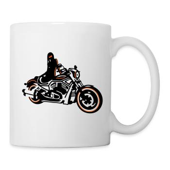 Motorcyclist - Mug - white - Right