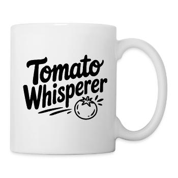 Le Chuchoteur de Tomates - Mug blanc - blanc - Droite