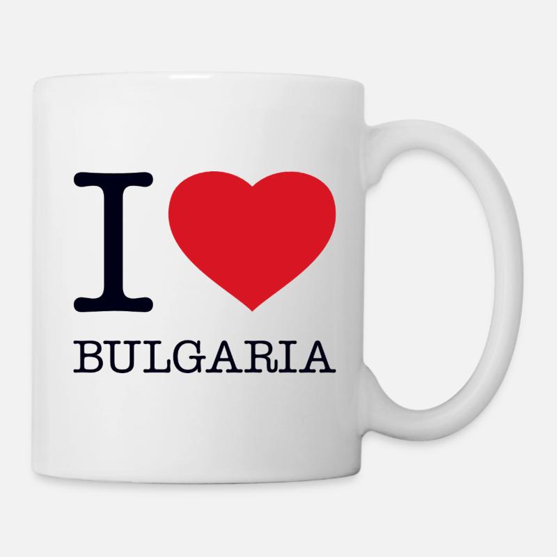 J’adore la Bulgarie - Mug blanc - blanc