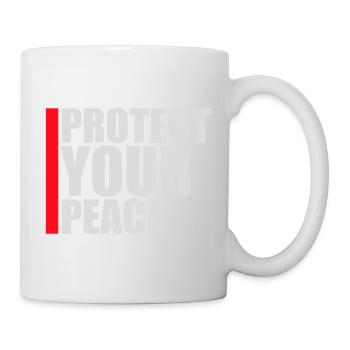 Protect Your Peace Mental Health Mindfulness - Mug - white - Right