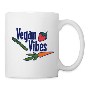 Vegan Vibes Veggie Trio - Mug - white - Right