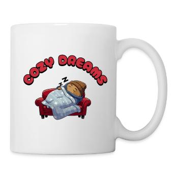 Rêves douillets - Mug blanc - blanc - Droite