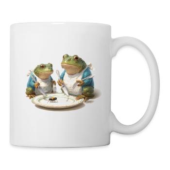 Frog Dinner: Fly on a Plate - Mug - white - Right