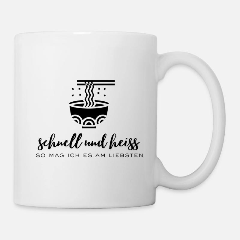 L’heure des ramen - Mug blanc - blanc