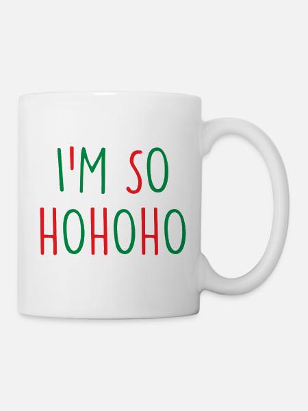 Christmas Weihnachten - Tasse - Weiß